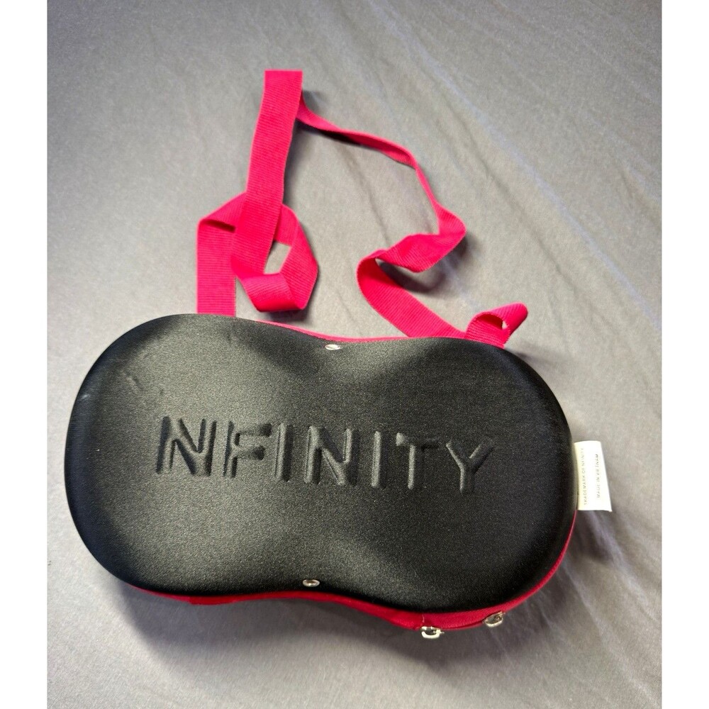 Nfinity Vengeance Cheer Shoe Hard Shell Zipper Case Black/Pink **CASE ONLY**